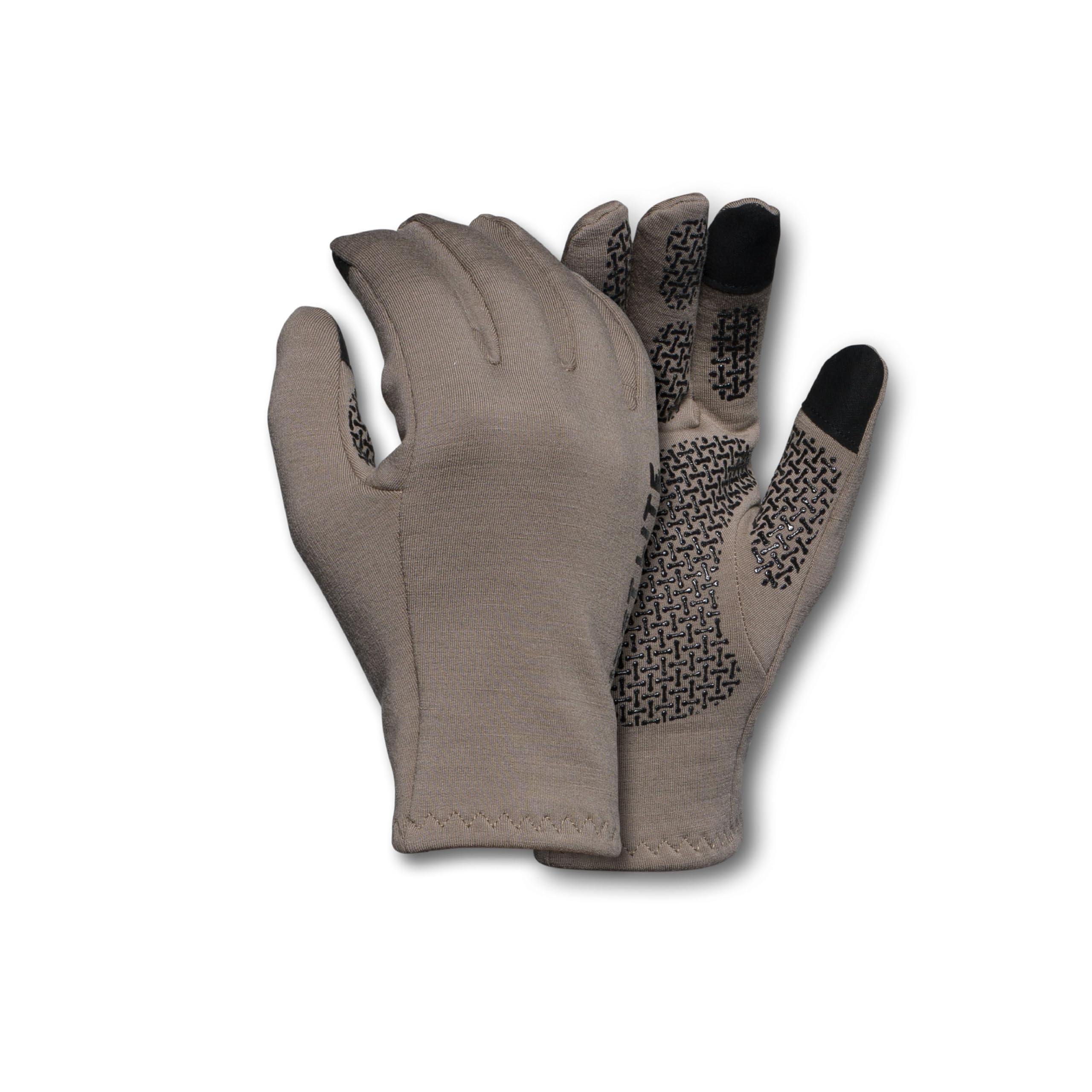First Lite Rugged Wool Fleece Glove Walnut MARFFWN