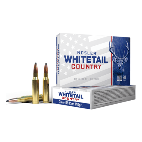 Nosler Whitetail Country WCA - 7mm-08 Rem 140g SB SP (20ct) Ammunition 40115