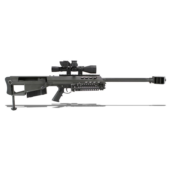 Barrett 95 50 BMG Manganes 29" Leupold Mark 4 M1, BORS, Rings 13554