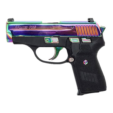 RAINBOW Titanium Finish, SLITE Night Sights 239-40-RBT