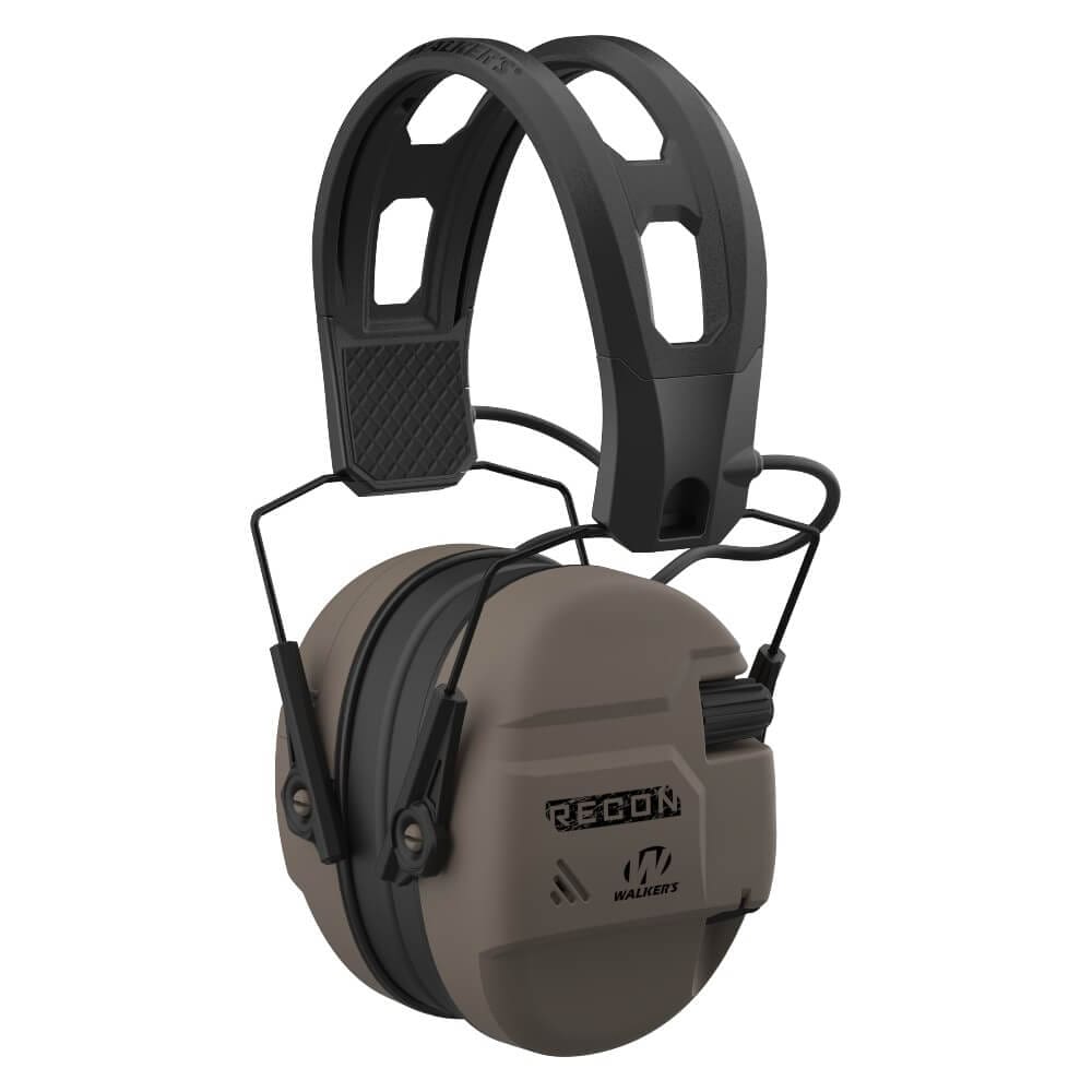 Walker's Recon Professional Grade FDE Electronic Ear Ear Muffs GWP-RECM-FDE