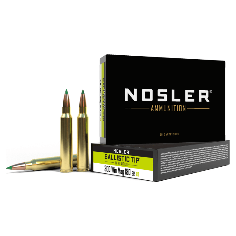 Nosler Ballistic Tip BTA - 300 Win Mag 180g BT SP (20ct) Ammunition 40053