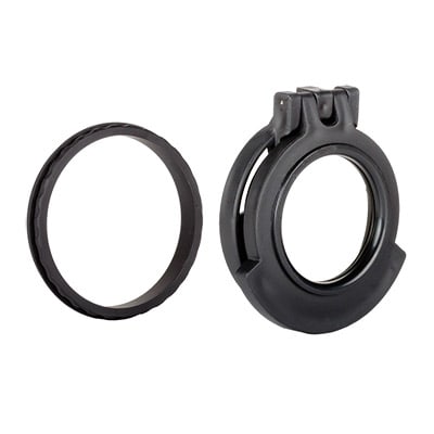 Tenebraex Clear Objective Flip Cover w/ Adapter Ring for Zeiss Conquest 3.5-10x50 52FC01-ZC5000-CCR