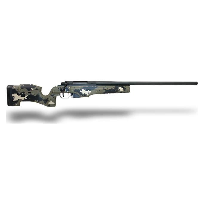 Sako TRG 42 300 Win Woodland Digital Fixed Stock Phosphate Metal Finish w/Picatinny Rail