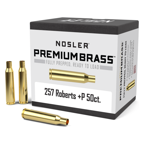 Nosler Premium Brass Box - 257 Roberts +P (50ct) 10135