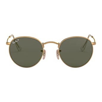 Ray-Ban Round Metal Matte Arista G-15 Green Polar 0RB3447-1125850