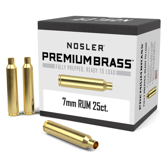 Nosler Premium Brass Box - 7mm RUM (25ct) 10188