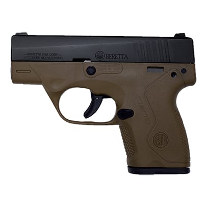 Beretta BU-9 Nano 9mm Flat Dark Earth Pistol JMN9S55