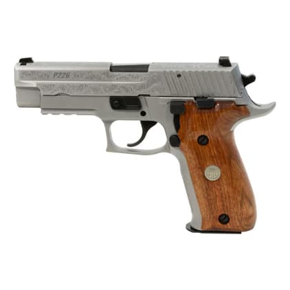 Sig Sauer P226 Stainless Engraved 9mm Pistol E26R-9-SSS-ESM