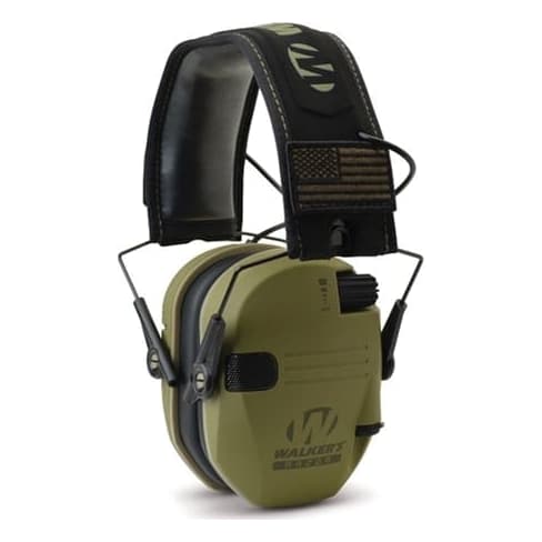 Walker's Razor Patriot Series ODG Patriot Electronic Ear Ear Muffs GWP-RSEMPAT-ODG