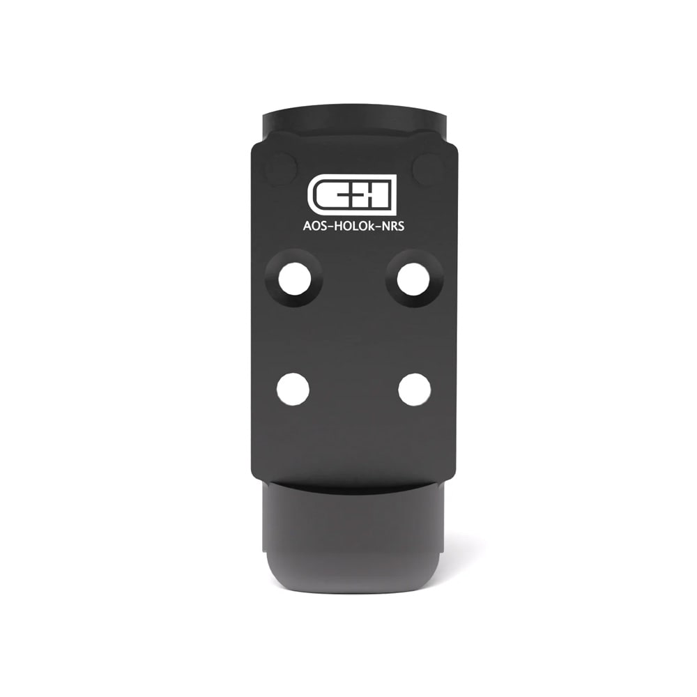 C&amp;H Precision Agency Optic System Cut Plate For Holosun 407K / 507K  AOS-HOLOk-NRS