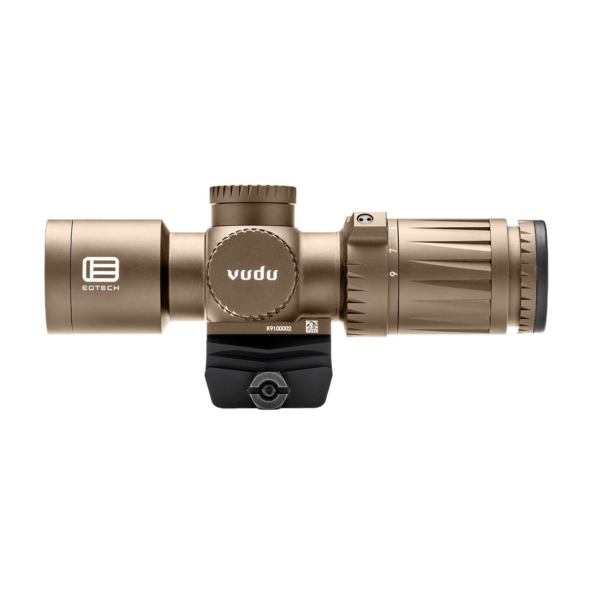 EOTech Vudu 3-9x32mm SFP MR5 Reticle (MRAD) Tan Ultra-Short Riflescope w/Integrated Mount VDU3-9MR5TAN