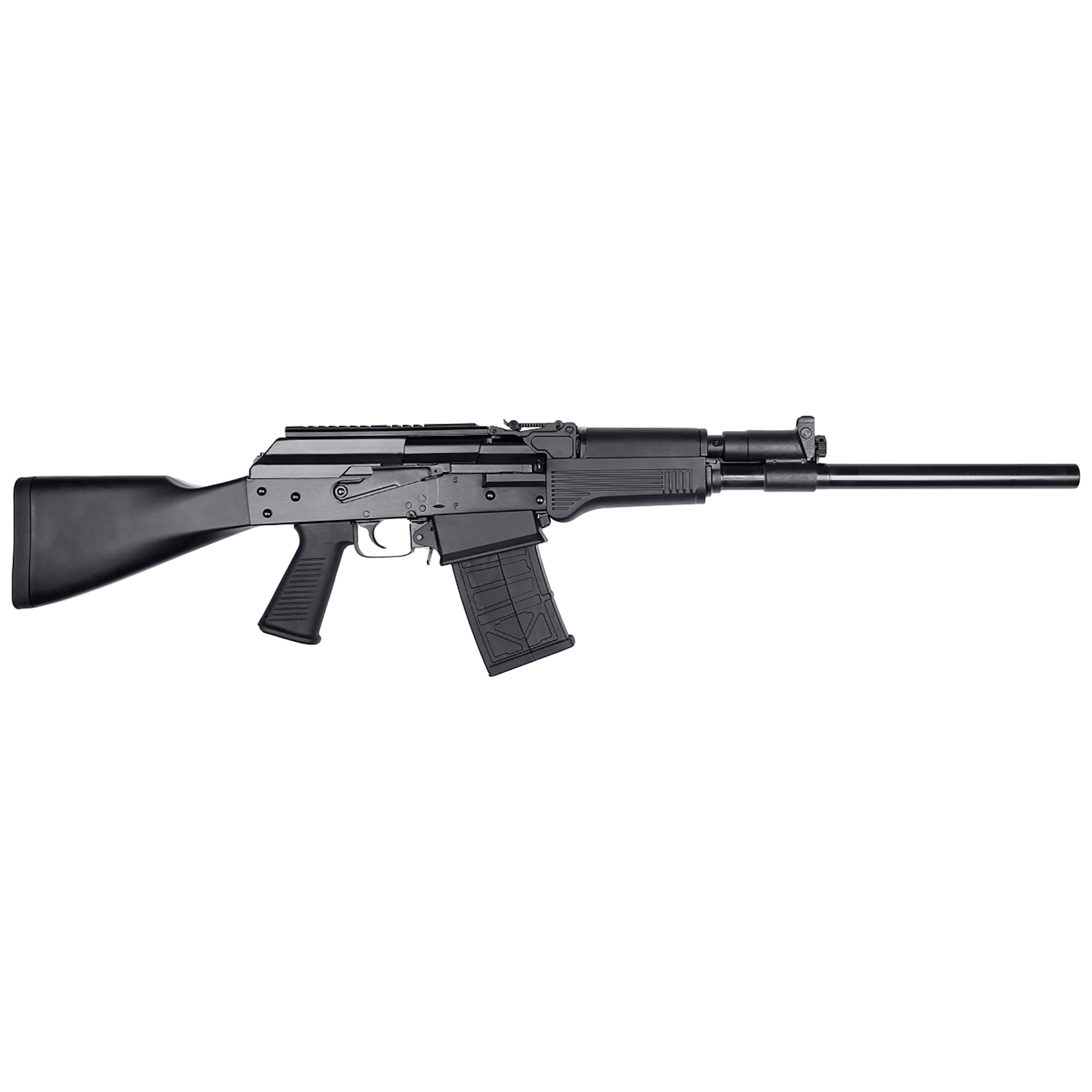 JTS M12AK 12ga 18.7" Bbl Picatinny Rail Semi-Auto Shotgun w/(2) 5rd Mags M12AK