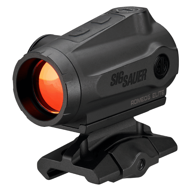 Sig Sauer Romeo5 Gen II Elite 1x20mm Quad Ballistic Circle Dot 2.0 0.5 MOA Adj 1.41 M1913 I-Beam Black Compact Red Dot Sight SOR5105