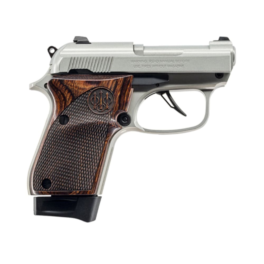 Beretta 30X Tomcat Just In Case .32 ACP 2.4" Bbl Stainless Steel Pistol w/Walnut Grips J30X32R8IN