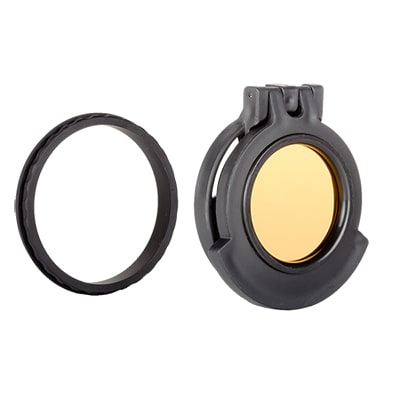Tenebraex Objective Amber See-Through w/ Adapter Ring for Zeiss Conquest 3.5-10x50 52FC01-ZCF01-ZC5000-ACR