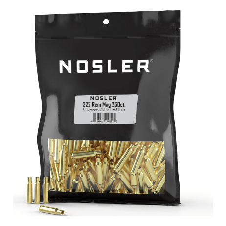 Nosler Brass - 222 Rem Mag (250ct) Bulk Brass Bag 10059