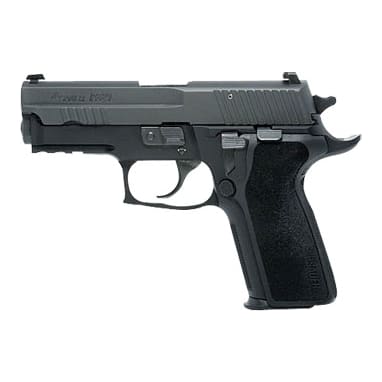ENHANCED ELITE, Black Nitron Finish, Beavertail, SRT, SLITE Night Sights, 1-Piece Enhanced E2 Grip E29R-9-ESE