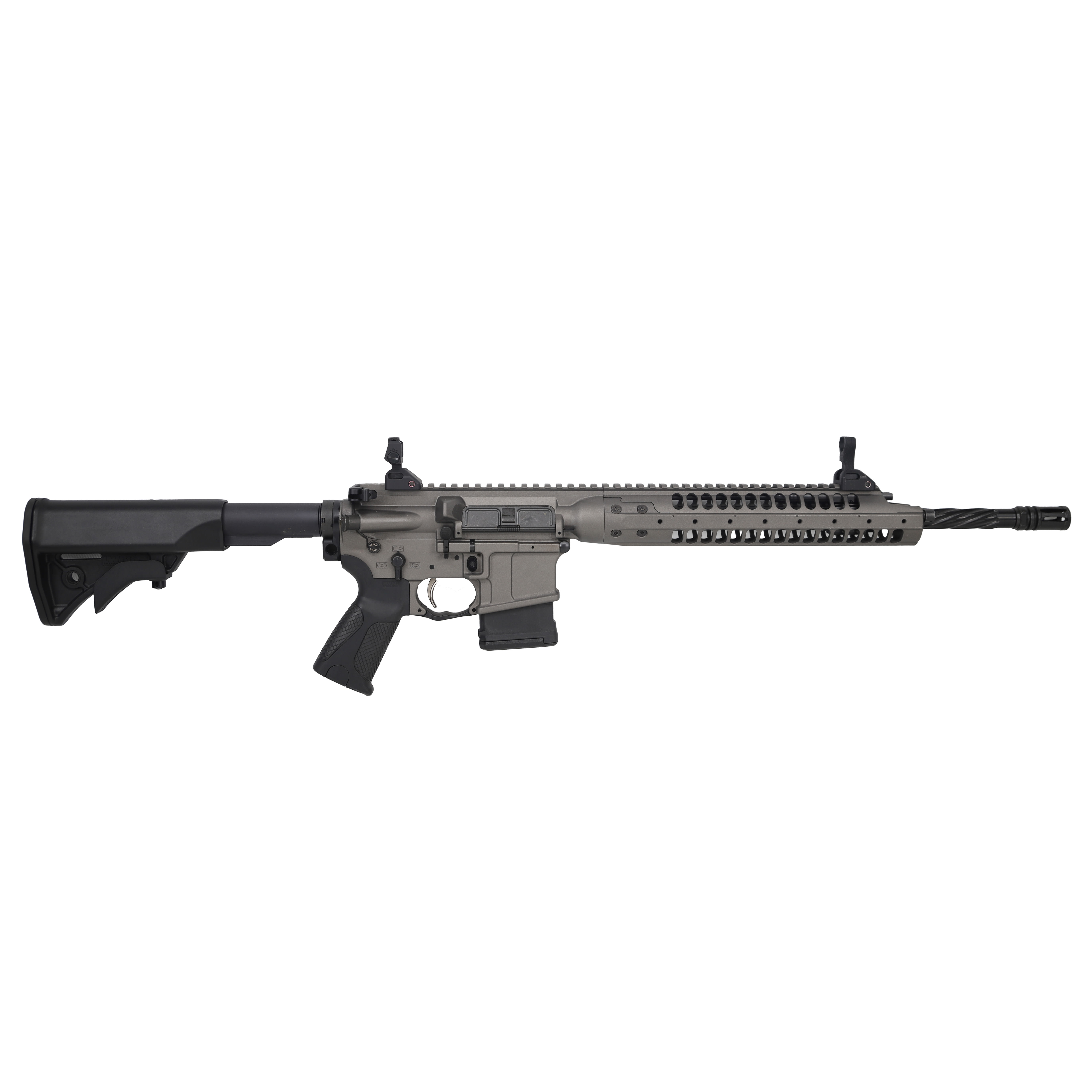 LWRC IC-A5 5.56mm NATO 16.1" 1:7" 1/2x28 Bbl Tungsten Grey CA Compliant Rifle ICA5R5TG16CAC