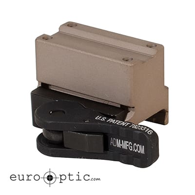 ADM Trijicon MRO 1/3 Co-Witness Std Lever FDE Mount