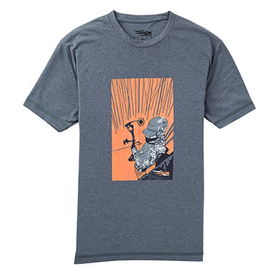 Sitka Element Tee Whitetail SS Lead Small 20062-PB-S