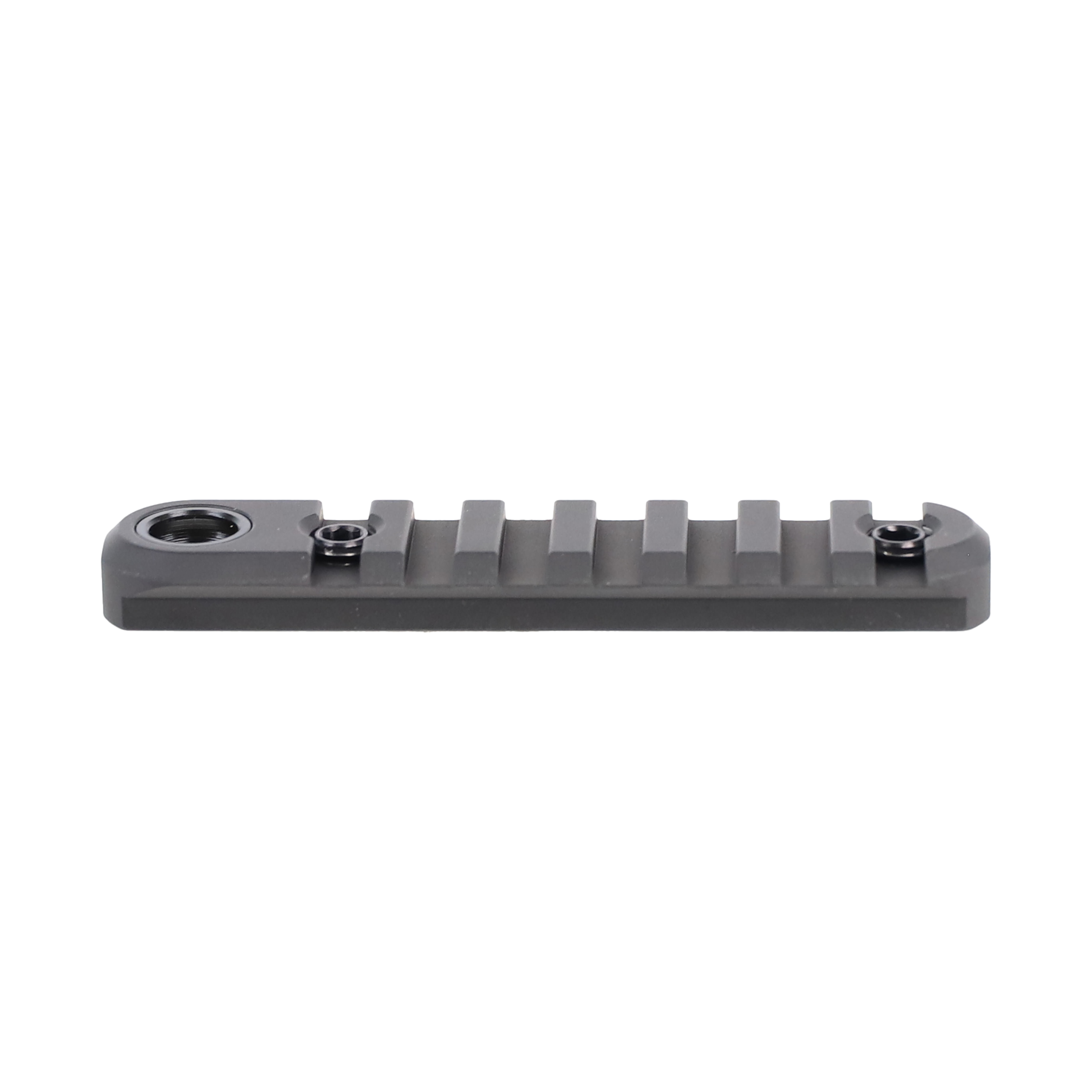 Accuracy International 80mm/3.15" Black Accessory Rail (AXSR Rail Only, No Fixings) 100-19-001534BL