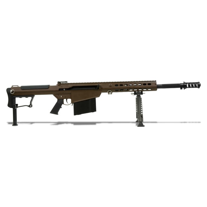 Barrett M107A1 Rifle System Multi Role Brown Receiver Black 20' Fluted Barrel 14556 14556