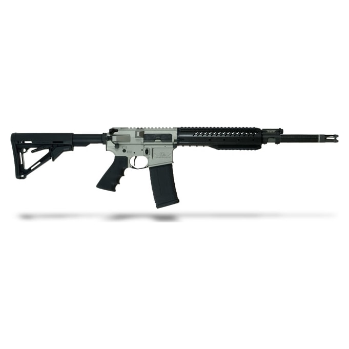 Christensen Arms CA-15 Recon silver receiver, carbon wrap 223, 16 inch bbl, Magpul CTR stock, one 30