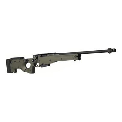 Accuracy International AW .308 20' Plain Barrel Std Muzzle Brake Green Folding Stock