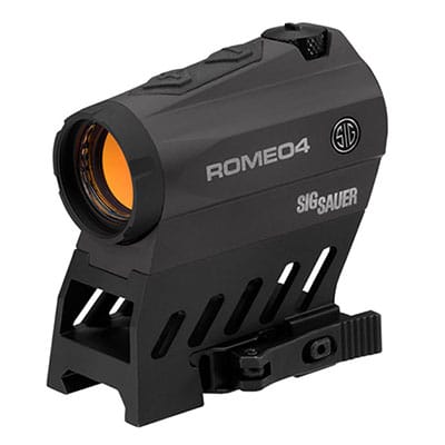 Sig Sauer Romeo4B 1x20mm 2 MOA Red Dot with Circle Dot Red Dot Sight SOR41101