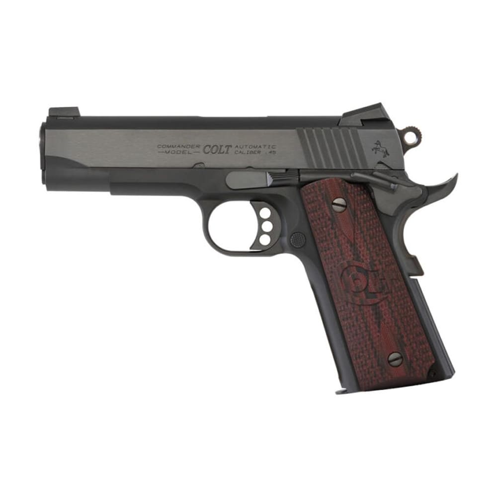 Colt 1911 Lightweight Commander .45 ACP 4.25" Bbl Optics Ready Blued ...
