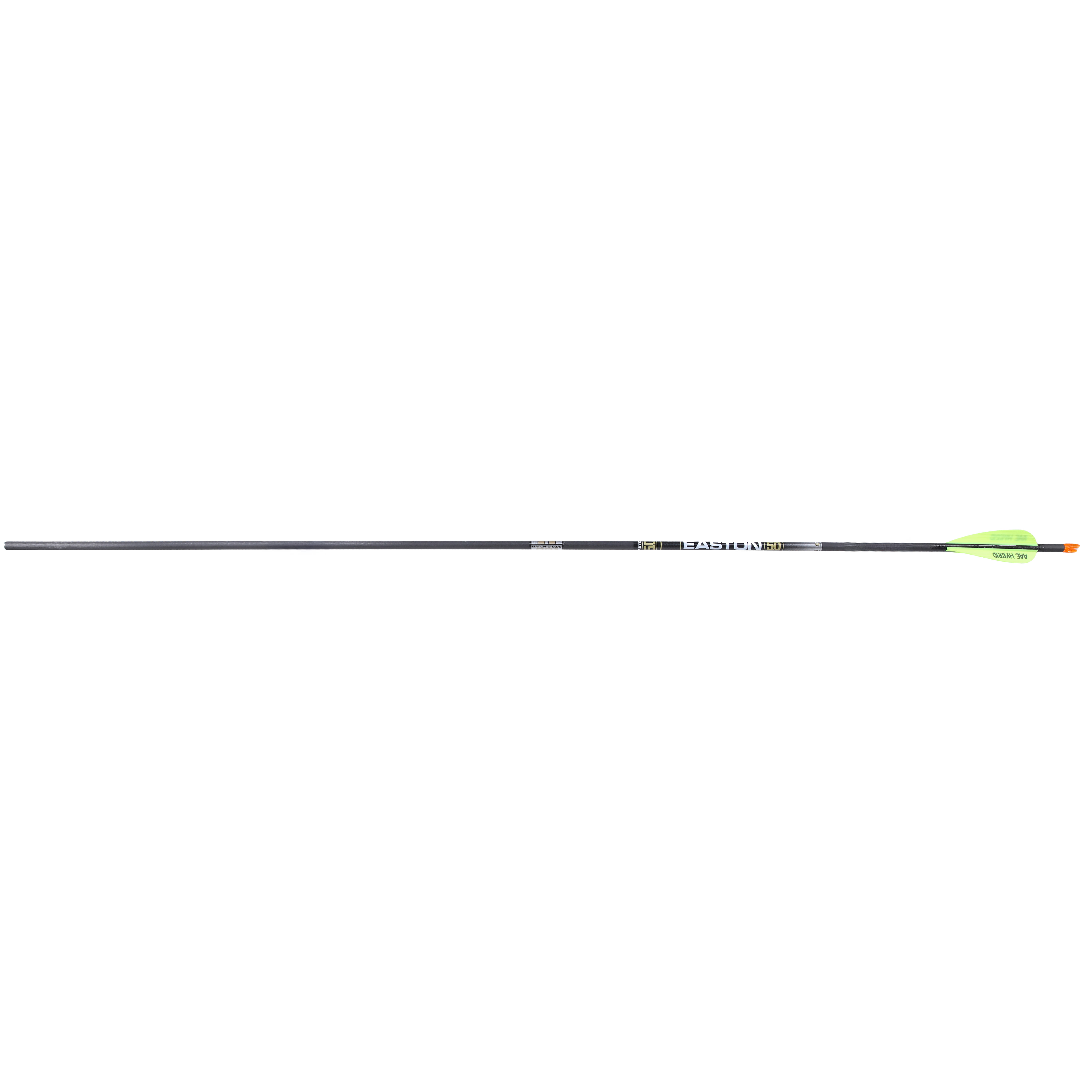 Easton Hunting Arrows 5.0 5mm Match Grade Pro Series w/ Hit &amp; Collars PACK (6) 502025