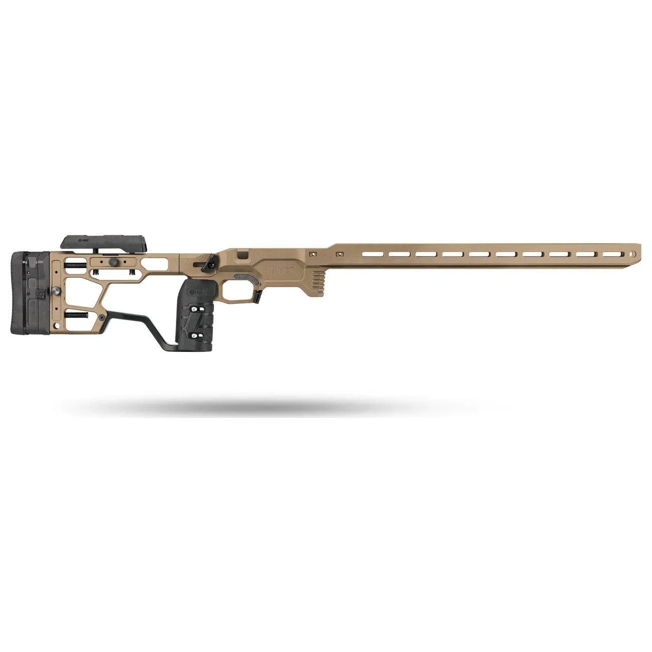MDT ACC Elite Remington 700 SA LH Flat Dark Earth Chassis System 106802-FDE