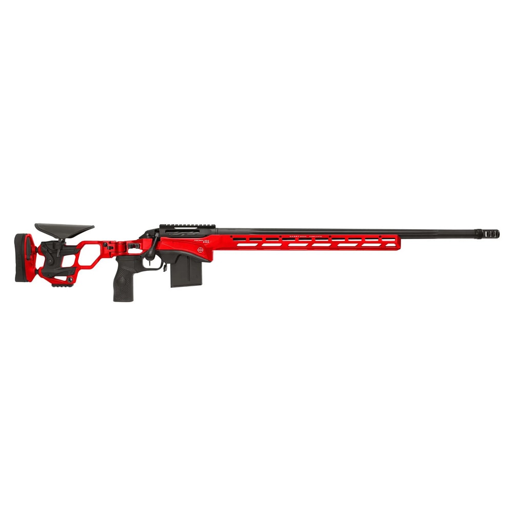 Cadex Defense CDX-SS SEVEN S.T.A.R.S. PRO 6.5 Creedmoor 26" 1:8" Bbl Hybrid USMC Red/Black Rifle w/Hunting-Style MB CDXSS-PRO-6.5-26-CS20-D2B1N-HUS