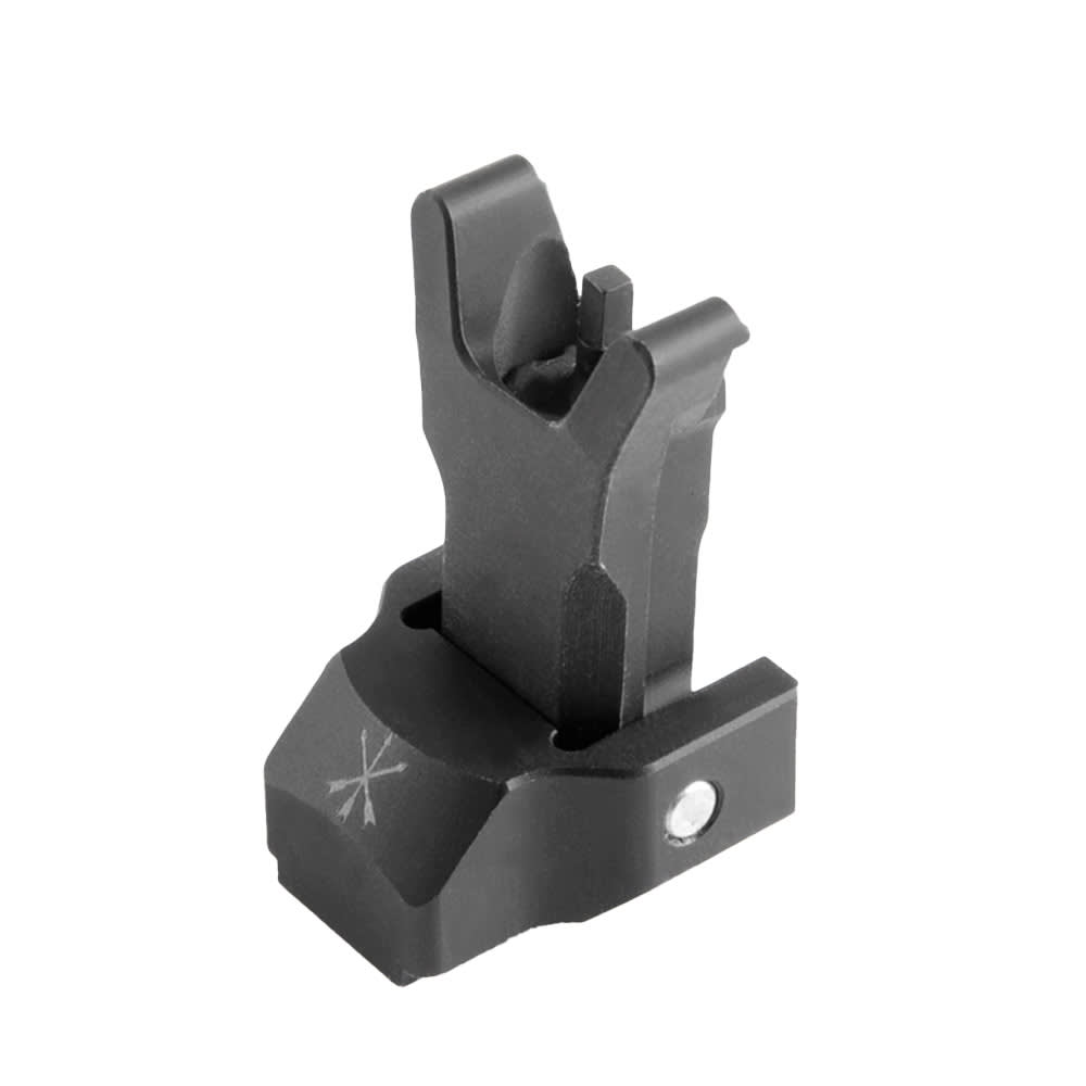 Unity Tactical FUSION Folding Front Sight for FUSION Micro-Hub, Black FUS-S1B