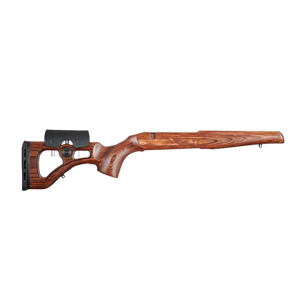 GRS Lightweight Classic Bergara B14 SA Ambidextrous Laser-Engraved Grip Push-Button Adjustable Cheekpiece Oiled Finish Brown 106255