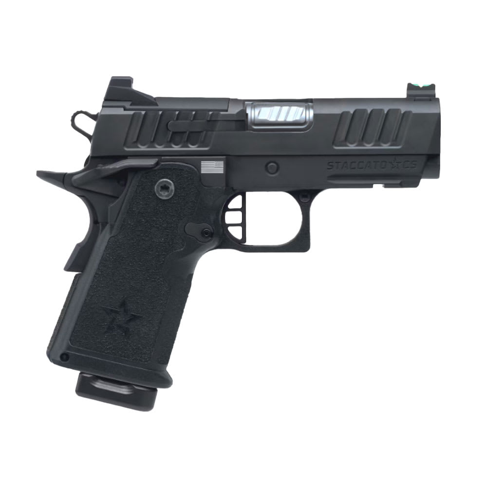 Staccato CS Carry V3 CS Optic Ready Stainless Barrel (Blk Al Flat Trig) DLC/SS Frm/Fnsh 14-1501-000012