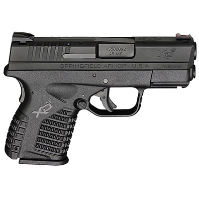 Springfield Armory XD-S .45ACP 3.3" BLACK XDS93345BE