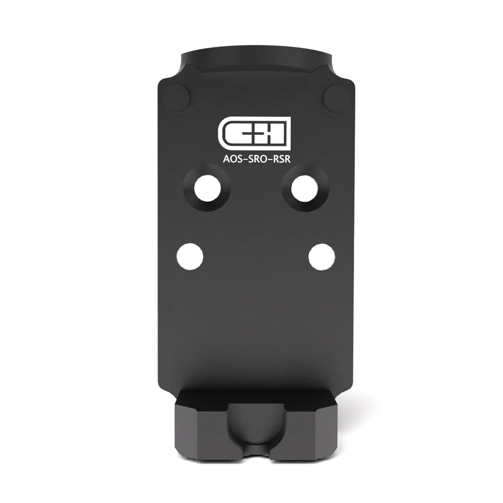 C&amp;H Precision Agency Optic System Cut Plate For Trijicon SRO AOS-SRO-RSR