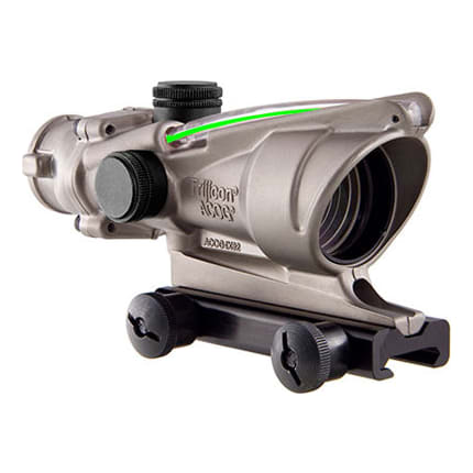 Trijicon ACOG 4x32 Green Horseshoe Dot Nickel Boron