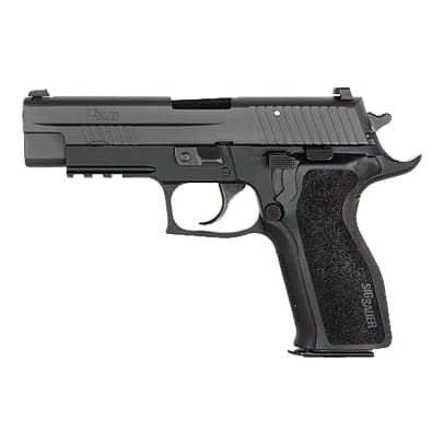 ENHANCED ELITE, Black Nitron Finish, Beavertail, SRT, SLITE Night Sights, 1-Piece Enhanced E2 Grip E26R-357-ESE