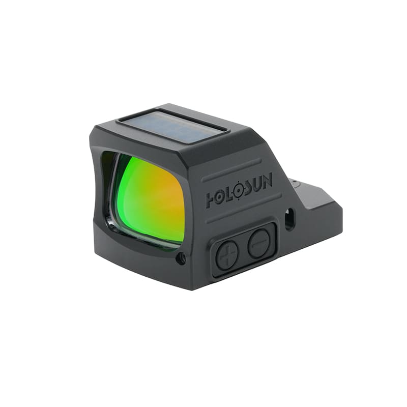 Holosun 407 Green 2MOA Dot Open Lens Solar Shake Awake 7075 Aluminum Miniature Pistol Reflex Sight HE407C-GR2-X3