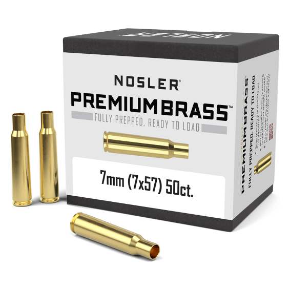 Nosler Premium Brass Box - 7x57 Mauser (50ct) 44507