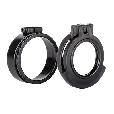 Tenebraex Ocular Clear Flip Cover w/ Adapter Ring for Bushnell 3.5-21x50 SDO000-FRA012-CCR