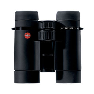 Leica Ultravid HD 10x32 Black Armor Binocular-UA632