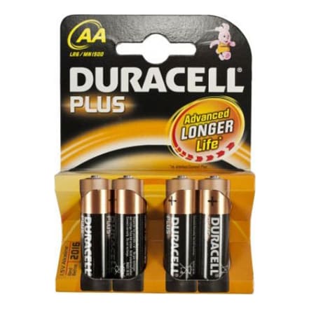 Aimpoint Duracell Plus AA/LR6 Batteries 12242
