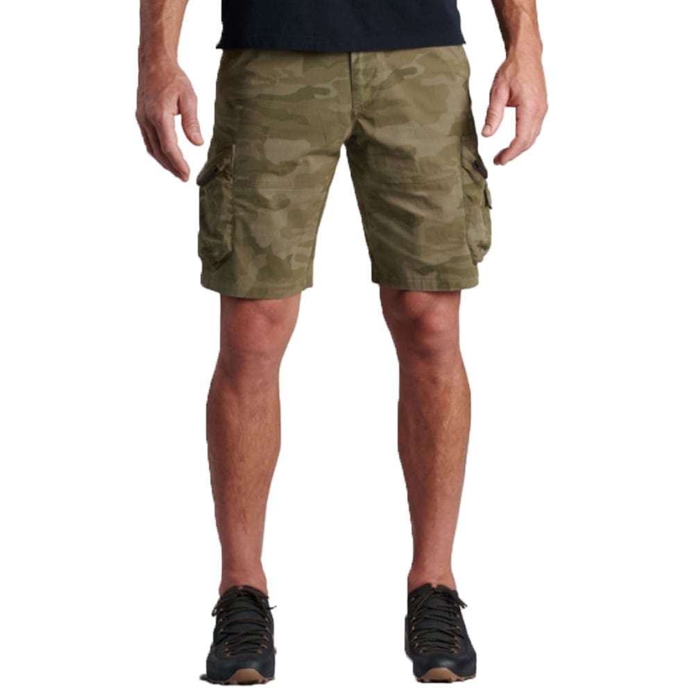 Kuhl Ambush Cargo Shorts Green Camo Men's 5149-GRCA-M