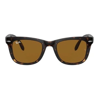 Ray-Ban Folding Wayfarer Light Havana B-15 Brown 0RB4105-71054