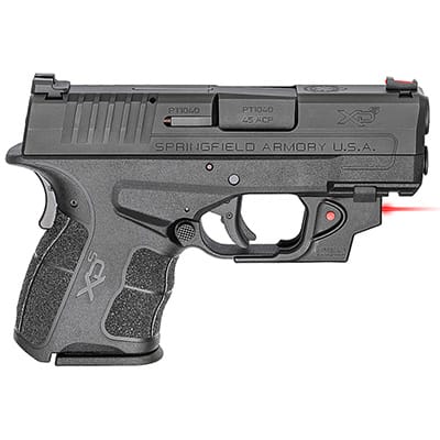 Springfield Armory XDS .45 ACP MOD.2 3.3" Black Red Viridian Laser w/ 2 Magazines XDSG93345BVR