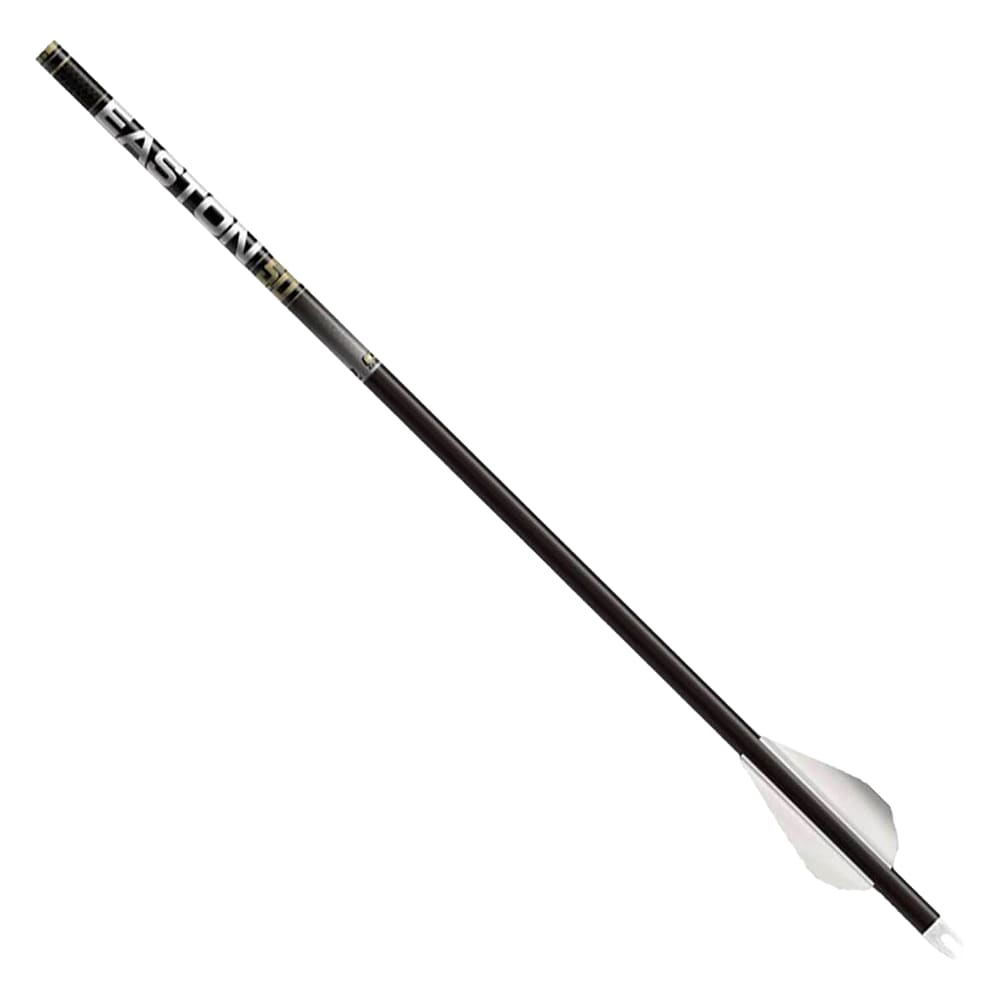 Easton Hunting Arrows 5.0 5mm w/ 50 Grain Steel Halfout PACK (6) 302050